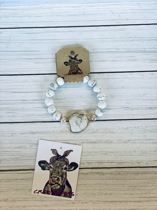 Heart Stone Bracelet