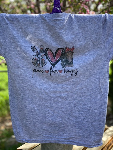 Size Youth XS and Small T-shirts