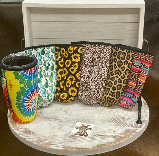 Neoprene 30 oz Tumbler covers w/handle